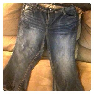 Lane Bryant plus size bootcut jeans - Petite